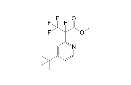 Methyl 2-[4'-(t-butyl)pyridin-2'-yl]perfluoropropionate