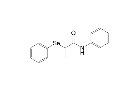 N-Phenyl-2-(phenylselanyl)-propionamide