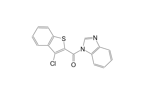 1-[(3-chloro-1-benzothien-2-yl)carbonyl]-1H-benzimidazole