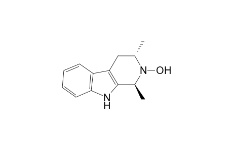 1H-Pyrido[3,4-b]indole, 2,3,4,9-tetrahydro-2-hydroxy-1,3-dimethyl-, trans-