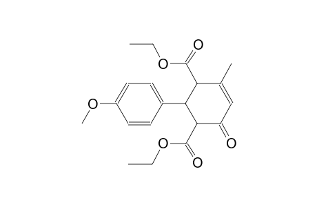 2-(4-Methoxy-phenyl)-4-methyl-6-oxo-cyclohex-4-ene-1,3-dicarboxylic acid diethyl ester