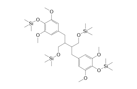 [2,3-bis[(3,5-dimethoxy-4-trimethylsilyloxy-phenyl)methyl]-4-trimethylsilyloxy-butoxy]-trimethyl-silane