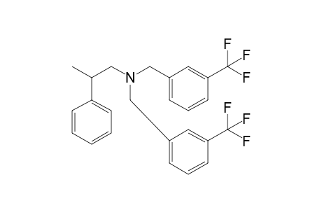 N,N-Bis(3-trifluoromethylbenzyl)beta-methylbenzeneethanamine