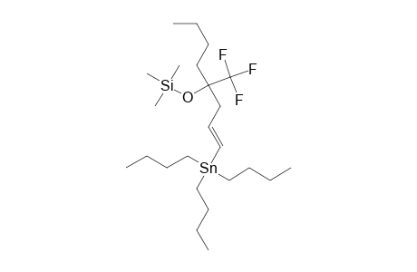 (E)-1-(Tributylstannyl)-4-(trifluoromethyl)-4-((trimethylsilyl)oxy)-1-octene