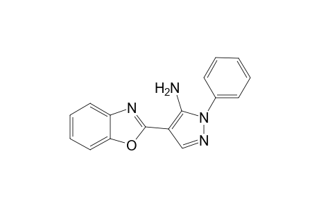 4-(1,3-Benzoxazol-2-yl)-1-phenyl-1H-pyrazol-5-amine