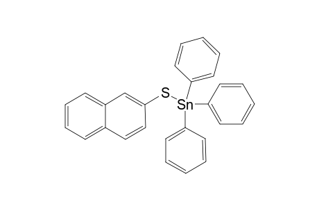(Naphthalenethiolato-S)triphenyltin(IV)