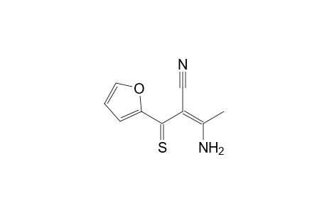 (Z)-3-amino-2-(furan-2-carbothioyl)but-2-enenitrile