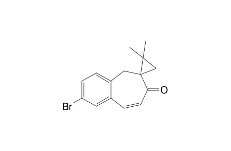 2-Bromo-2',2'-dimethylspiro[benzo[7]annulene-6,1'-cyclopropan]-7(5H)-one
