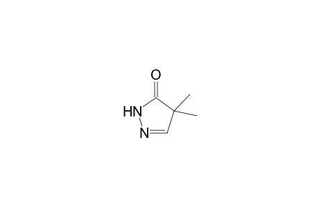 2-Pyrazolin-5-one, 4,4-dimethyl-