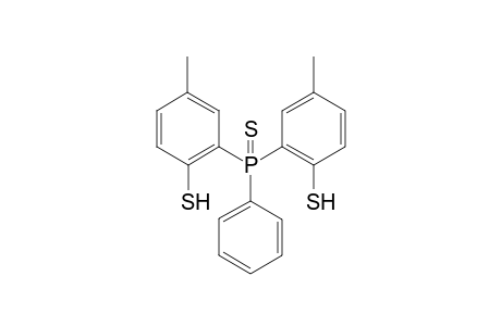 4-Methyl-2-[(5-methyl-2-sulfanylphenyl)(phenyl)-phosphorothioyl]benzene Thiol