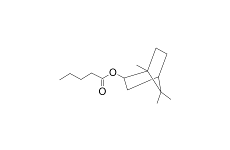Pentanoic acid, 1,7,7-trimethylbicyclo[2.2.1]hept-2-yl ester, endo-