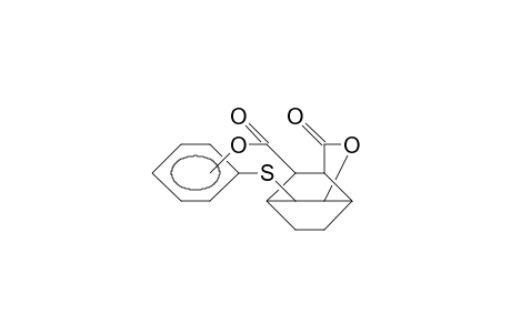 Methyl-(2sr, 10RS)-2-phenylthio-4-oxa-5-oxotricyclo-[4.3.1.0(3,7)]-decan-10-carboxylate