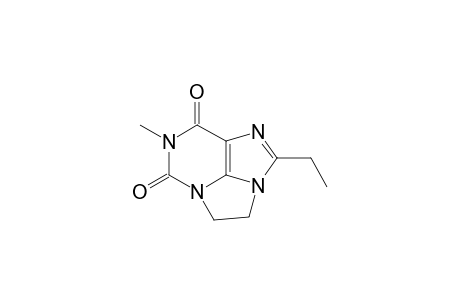 2-Ethyl-8-methyl-4,5-dihydro-7H-imidazo[1,2,3-cd]purine-7,9(8H)-dione