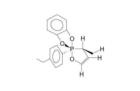 ANTI-2-(4-ETHYLPHENYL)-2,2-PHENYLENEDIOXY-3-METHYL-1,2-OXAPHOSPHOL-4-ENE