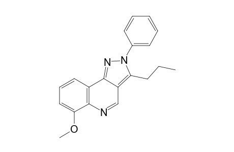 2-Phenyl-3-propyl-6-methoxypyrazolo[4,3-c]quinoline