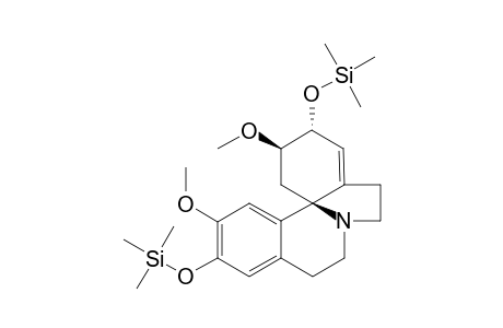 Erythrinan, 1,6-didehydro-3,15-dimethoxy-2,16-bis[(trimethylsilyl)oxy]-, (2.alpha.,3.beta.)-