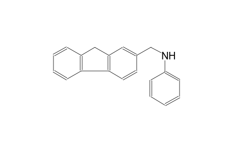 N-(9H-Fluoren-2-ylmethyl)aniline
