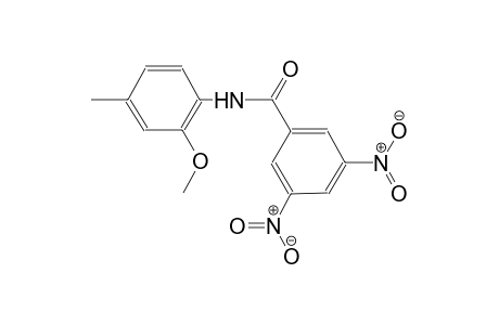 N-(2-methoxy-4-methylphenyl)-3,5-dinitrobenzamide