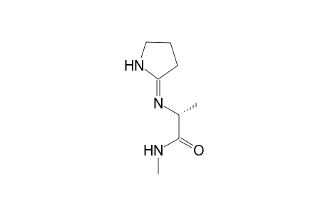 N-Methyl-2-(pyrrolidin-2'-ylideneamino)propionamide