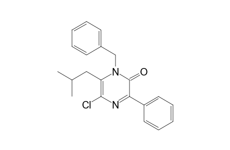 1-Benzyl-5-chloro-6-(2-methylpropyl)-3-phenylpyrazin-2-one