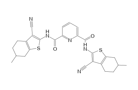 N~2~,N~6~-bis(3-cyano-6-methyl-4,5,6,7-tetrahydro-1-benzothien-2-yl)-2,6-pyridinedicarboxamide