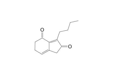 3-Butyl-5,6-dihydro-1H-indene-2,4-dione
