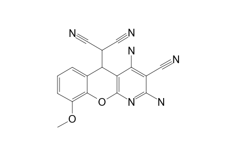 2-(2,4-DIAMINO-3-CYANO-8-METHOXY-[5H]-BENZOPYRANO-[2,3-B]-PYRIDIN-5-YL)-PROPANE-1,3-DINITRILE