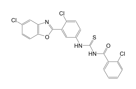 N-(2-chlorobenzoyl)-N'-[4-chloro-3-(5-chloro-1,3-benzoxazol-2-yl)phenyl]thiourea