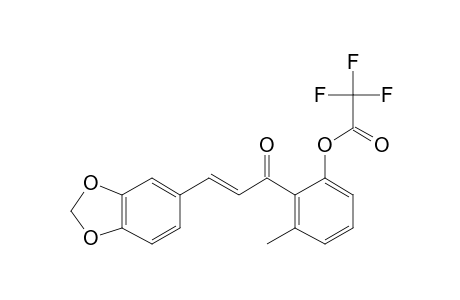 2'-Hydroxy-6'-methyl-3,4-methylenedioxychalcone, trifluoroacetate