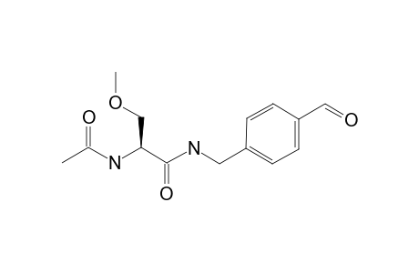 (S)-N-(4'-FORMYL)-BENZYL_2-ACETAMIDO-3-METHOXYPROPIONAMIDE