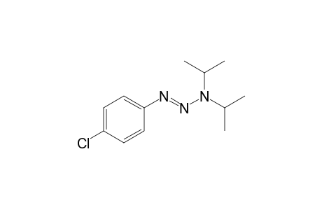 (E)-1-(4-Chlorophenyl)-3,3-diisopropyltriaz-1-ene