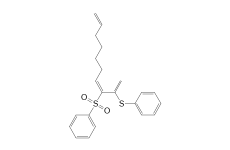 (E)-3-(Phenylsulfonyl)-2-(phenylthio)-1,3,8-decatriene