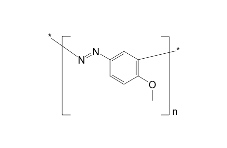 Poly(4-methoxy-1,3-azophenylene)