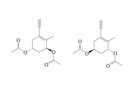 (3S,5R)/(3R,5S)-3,5-DIACETOXY-1-ETHYNYL-2-METHYLCYCLOHEX-1-ENE
