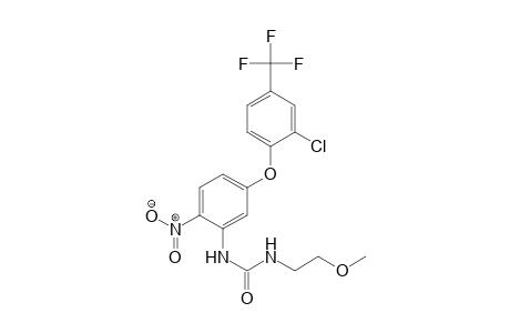 Urea, N-[5-[2-chloro-4-(trifluoromethyl)phenoxy]-2-nitrophenyl]-N'-(2-methoxyethyl)-