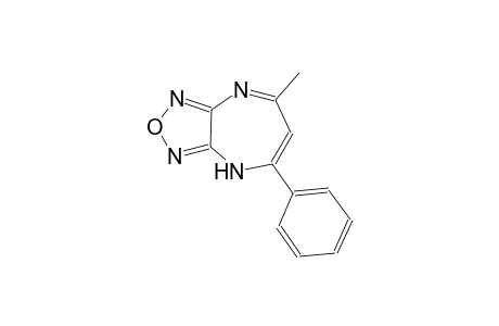 7-methyl-5-phenyl-4H-[1,2,5]oxadiazolo[3,4-b][1,4]diazepine
