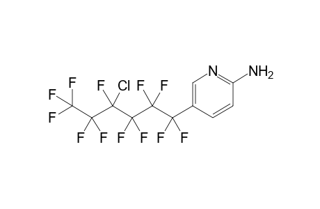 2-Amino-5-(4-chlorododecafluorohexyl)pyridine