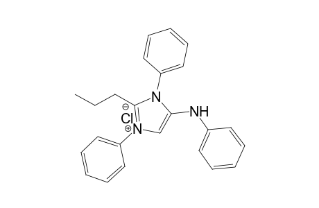 2-Propyl-1,3-diphenyl-4-(phenylamino)-1,3-diazolium chloride