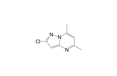 Pyrazolo[1,5-a]pyrimidine, 2-chloro-5,7-dimethyl-