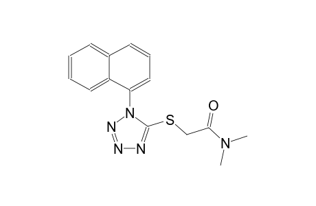 N,N-dimethyl-2-{[1-(1-naphthyl)-1H-tetraazol-5-yl]sulfanyl}acetamide