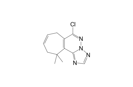 6-CHLORO-11,11-DIMETHYL-10,11-DIHYDRO-7H-CYCLOHEPTA-[D]-1,2,4-TETRAZOLO-[1.5-B]-PYRIDAZINE