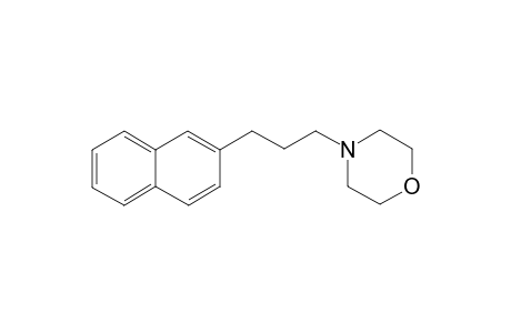 4-(3-naphthalen-2-ylpropyl)morpholine