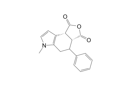 (3aR,8bR)-6-methyl-4-phenyl-3a,4,5,8b-tetrahydrofuro[3,4-e]indole-1,3-dione