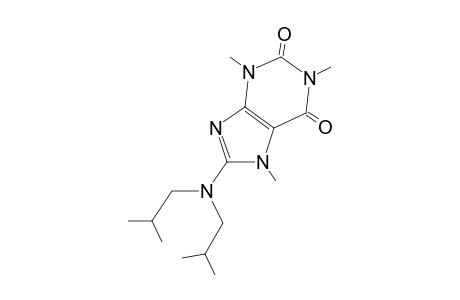 8-(2'-Diisobutylamino)caffeine