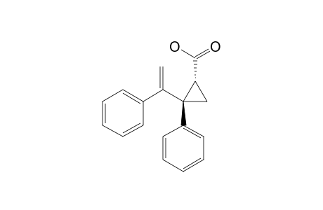 TRANS-2-PHENYL-CIS-2-(1-PHENYLETHENYL)-R-1-CYCLOPROPANECARBOXYLIC_ACID