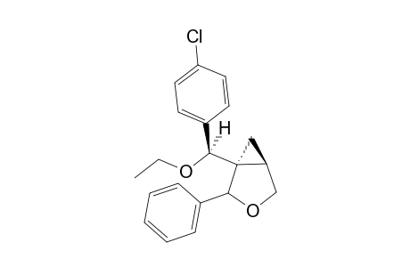trans-4-Phenyl-5-[.alpha.-ethoxy(4-chlorobenzyl)]-3-oxacyclo[3.1.0]hexane