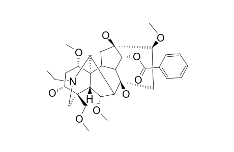 BENZOYLINDACONINE