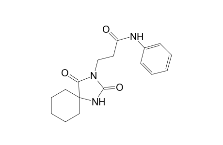 2,4-dioxo-1,3-diazaspiro[4.5]decane-3-propionanilide