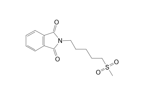 N-[5-(Methylsulfonyl)pentyl)phthalimide