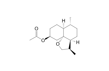 4-Acetoxy-10,12-dimethyl-14-oxatricyclo[7.4.0.0(6,7)]tetradecane